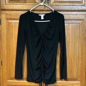 Maternity long sleeved top, stretchy black from H&M